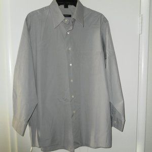 Men's Long Sleeve Button down shirt/L
